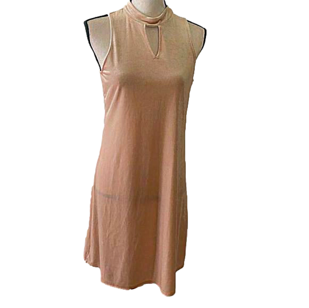 Women’s soft pink crushed velvet worthington Dress 6 for $36